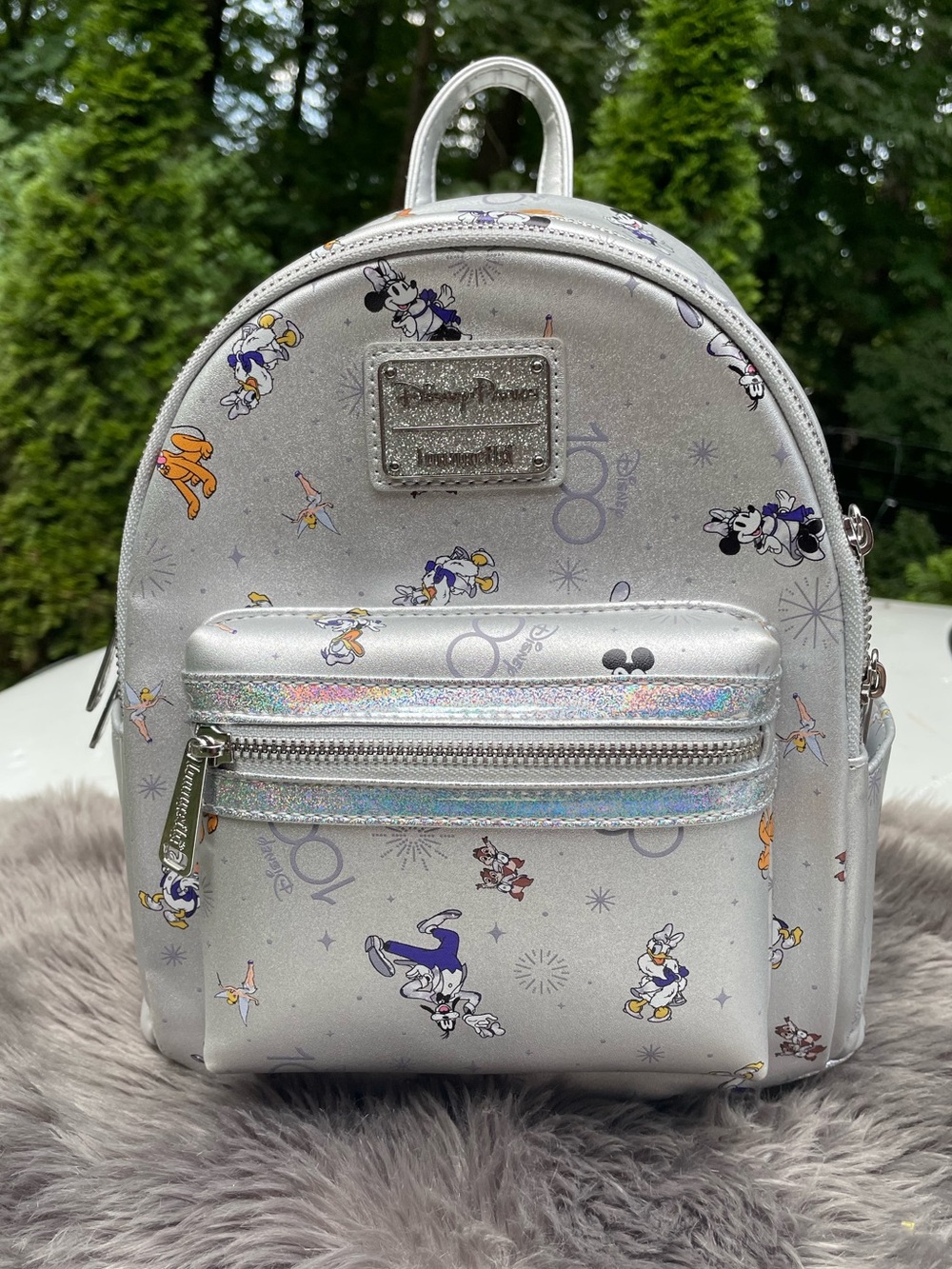 New Loungefly Disney 100th Anniversary Mickey Mouse And Friends Backpack